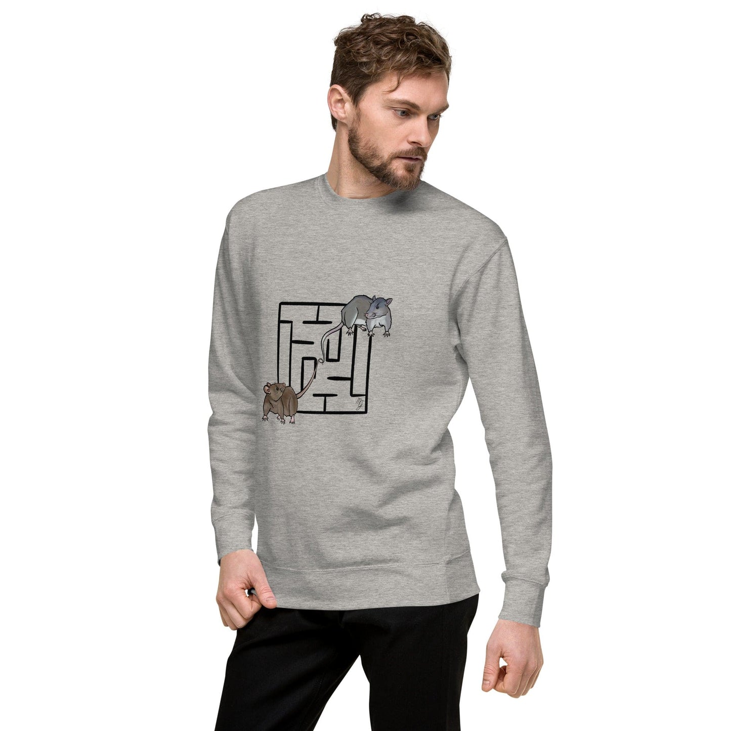 Science Art Unisex T-Shirt - Light | Rat Design