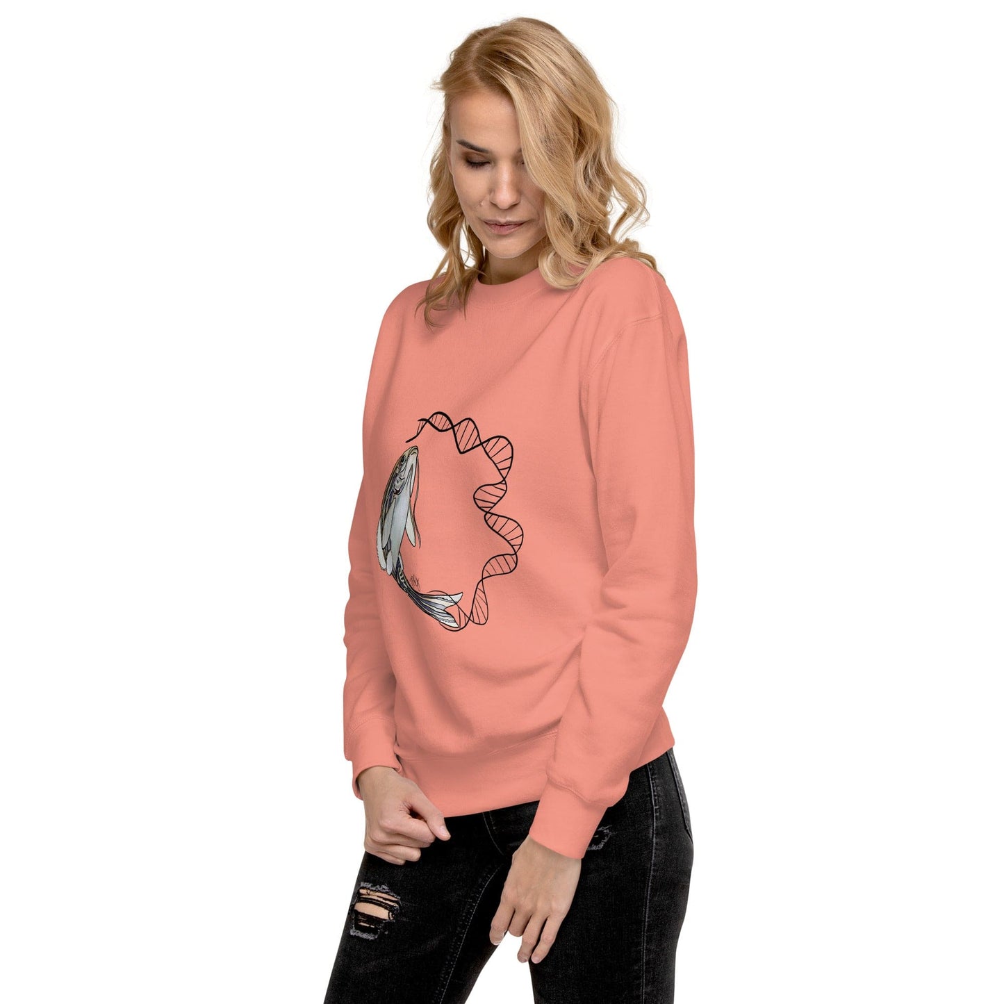 Science Art Unisex T-Shirt - Light | Zebrafish Design