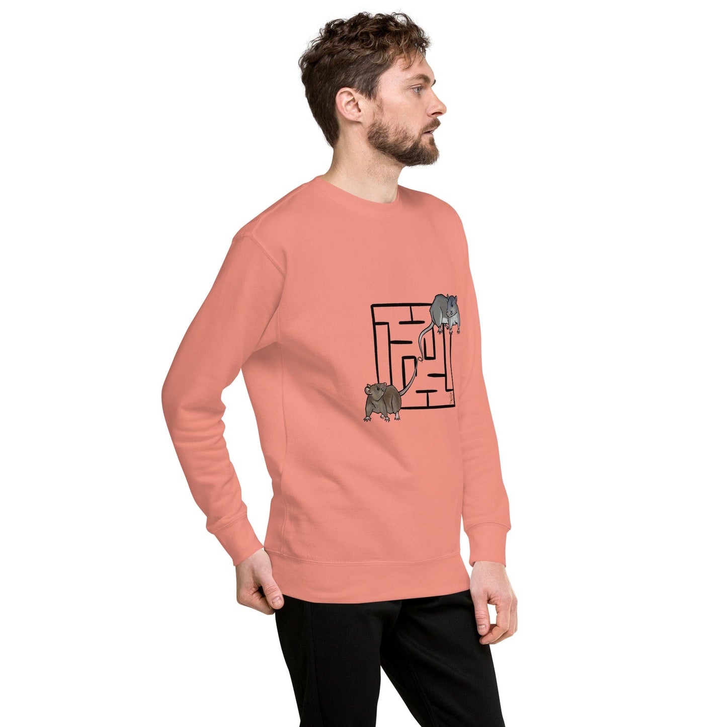 Science Art Unisex T-Shirt - Light | Rat Design