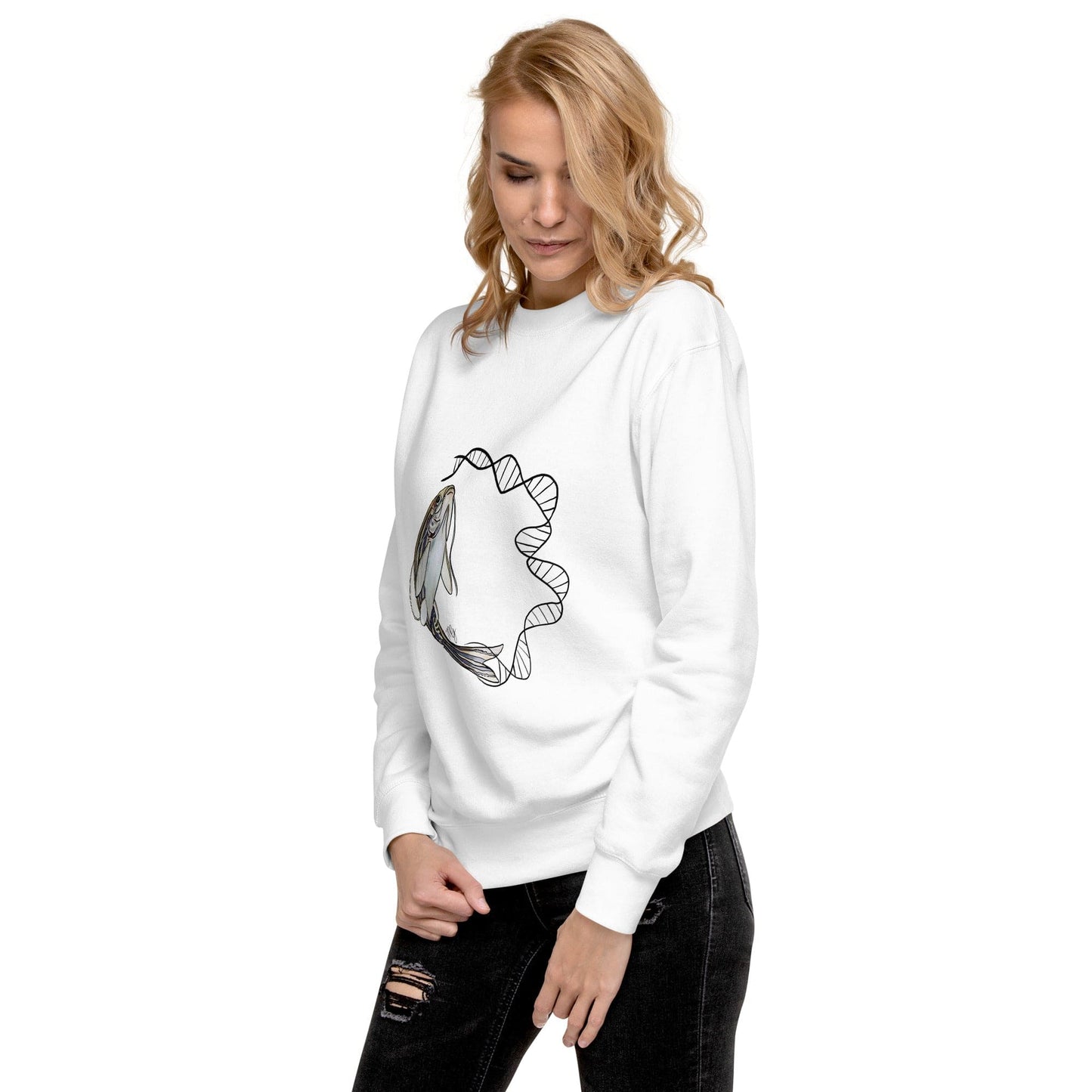 Science Art Unisex T-Shirt - Light | Zebrafish Design
