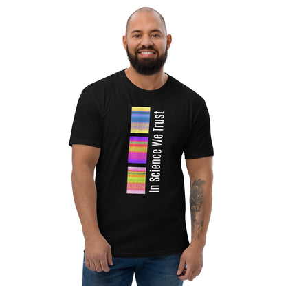 Men T-Shirt - Microscopy Science Art - Trust Science