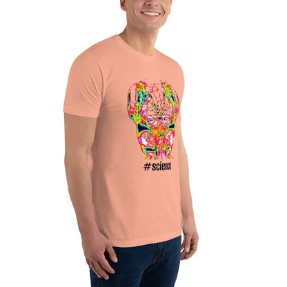 Men T-Shirt - Microscopy Science Art - #Science