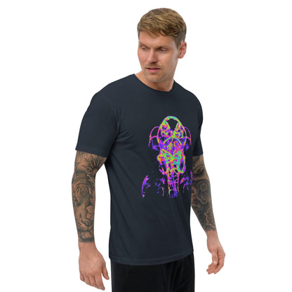 Men T-Shirt - Microscopy Science Art - Youth