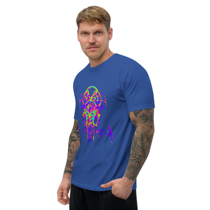 Men T-Shirt - Microscopy Science Art - Youth