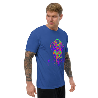 Men T-Shirt - Microscopy Science Art - Youth