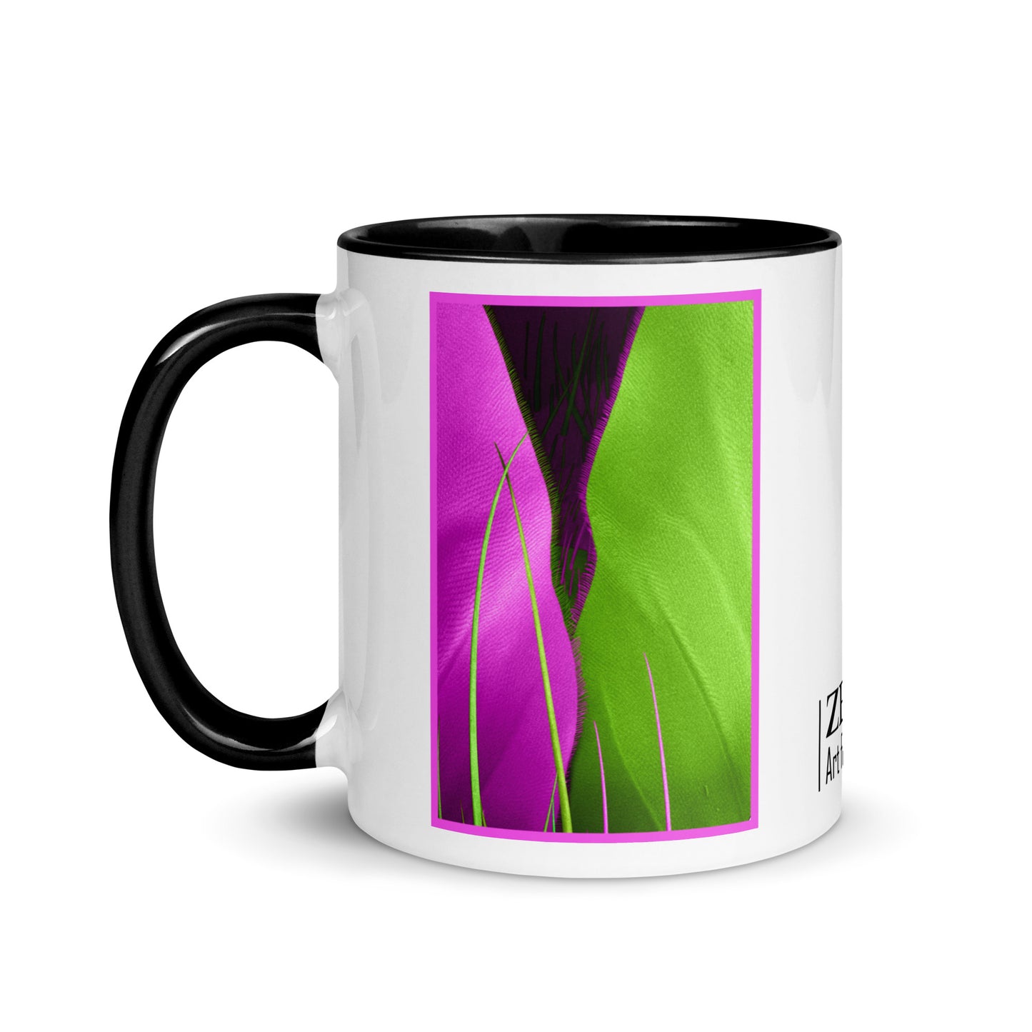 Science Art Mug - Curtains Haircut - Zeeks - Art for Geeks